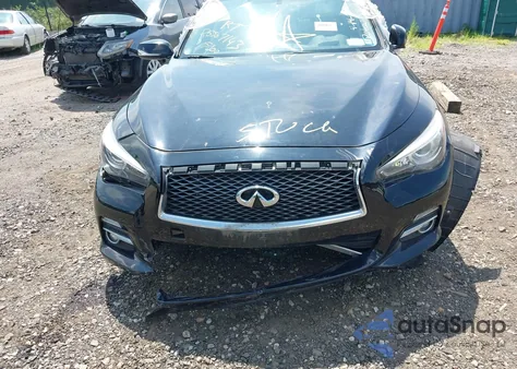 2015 Infiniti Q50 from USA, damaged, VIN JN1BV7AR7FM407589